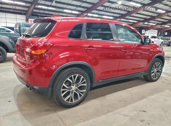 JA4AR3AW5HZ032085 2017 MITSUBISHI OUTLANDER Red Tył prawy