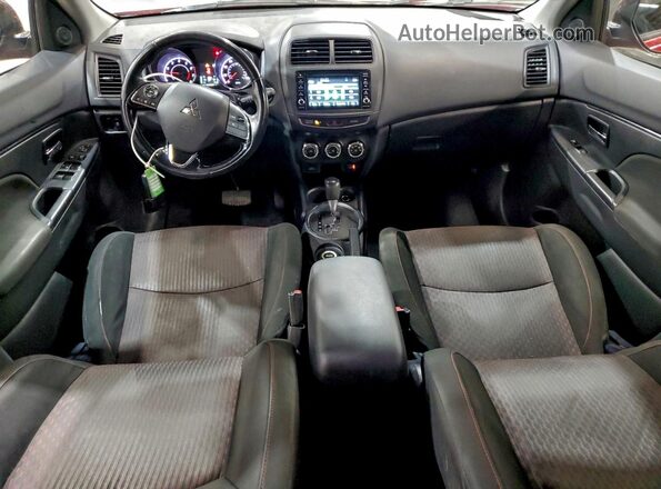 JA4AR3AW5HZ032085 2017 MITSUBISHI OUTLANDER Red Widok deski rozdzielczej