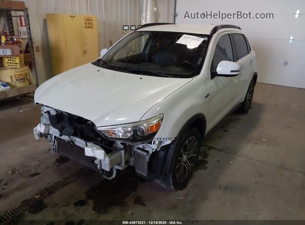 JA4AR4AW0HZ049446 2017 MITSUBISHI OUTLANDER SPORT Белый Передняя левая четверть