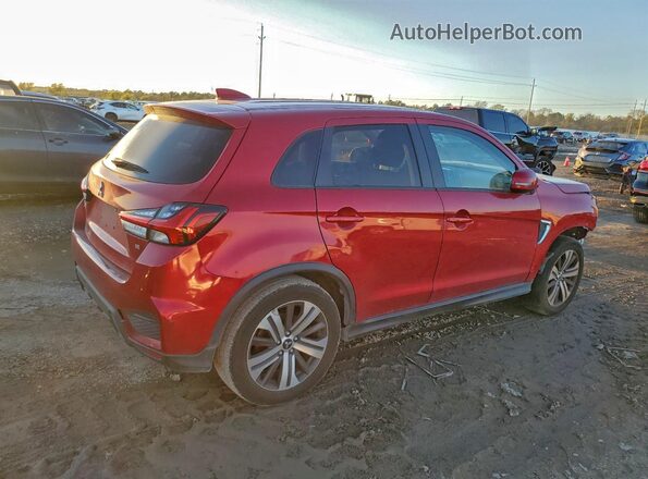 JA4ARUAU2MU017751 2021 MITSUBISHI OUTLANDER Красный Задняя правая четверть