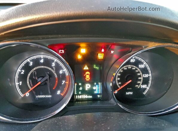 JA4ARUAU2MU017751 2021 MITSUBISHI OUTLANDER Красный Вид щитка приборов