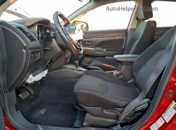 JA4ARUAU2MU017751 2021 MITSUBISHI OUTLANDER Красный Вид салона спереди
