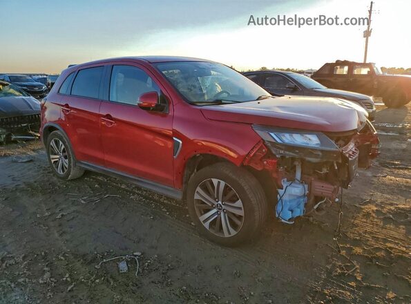 JA4ARUAU2MU017751 2021 MITSUBISHI OUTLANDER Красный Передняя правая четверть