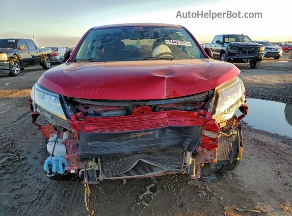 JA4ARUAU2MU017751 2021 MITSUBISHI OUTLANDER Красный Вид спереди