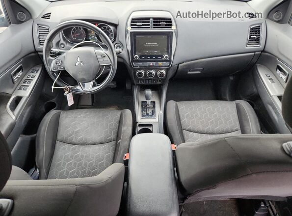 JA4ARUAU5MU017775 2021 MITSUBISHI OUTLANDER Gray Dashboard view
