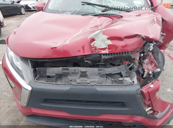 JA4AS3AA4KZ018940 2019 MITSUBISHI ECLIPSE CROSS Red Widok z tyłu