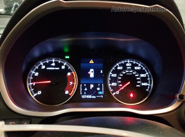 JA4AS3AA9LZ006607 2020 MITSUBISHI ECLIPSE Black Вид щитка приладів