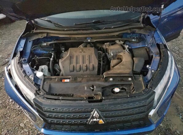 JA4ASWAA2NZ004878 2022 MITSUBISHI ECLIPSE Blue Widok komory silnika