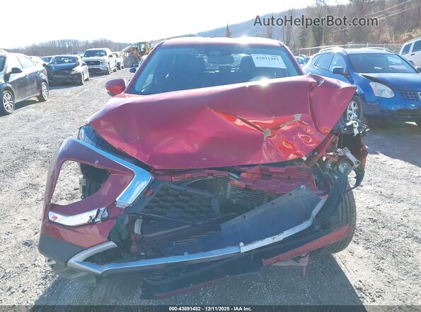 JA4ASWAA4NZ004641 2022 MITSUBISHI ECLIPSE CROSS Red Вид задньої частини салону