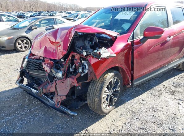 JA4ASWAA4NZ004641 2022 MITSUBISHI ECLIPSE CROSS Red Вид спереду