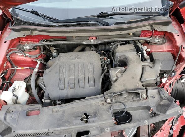 JA4AT3AA8LZ000634 2020 MITSUBISHI ECLIPSE Red Engine compartment view
