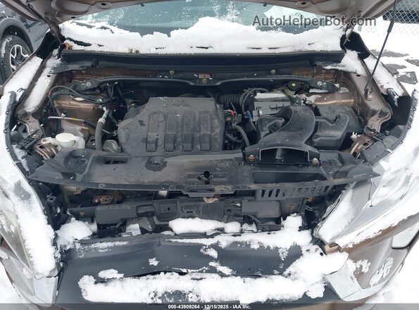 JA4AT4AA3JZ068987 2018 MITSUBISHI ECLIPSE CROSS Brown Widok z tyłu