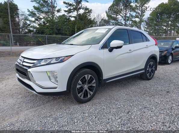 JA4AT5AA7JZ043774 2018 MITSUBISHI ECLIPSE CROSS White Vista tres cuartos delantera izquierda