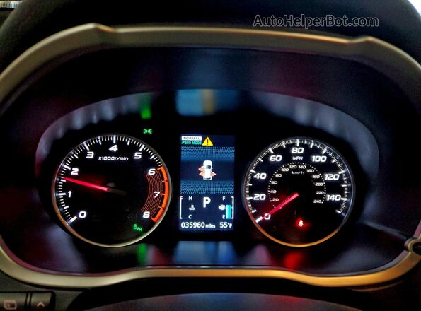 JA4ATWAA2RZ070656 2024 MITSUBISHI ECLIPSE Серебряный Вид щитка приборов
