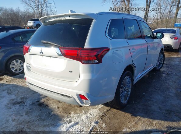 JA4J2VA76MZ000569 2021 MITSUBISHI OUTLANDER PHEV White Tył prawy