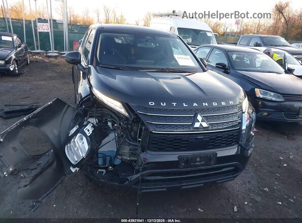 JA4J4TA82NZ013635 2022 MITSUBISHI OUTLANDER Black Вид щитка приладів