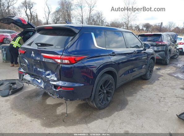 JA4J4UA87NZ066191 2022 MITSUBISHI OUTLANDER Dark Blue 