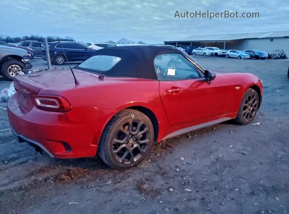 JC1NFAEK7H0118933 2017 FIAT 124 Красный Задняя правая четверть