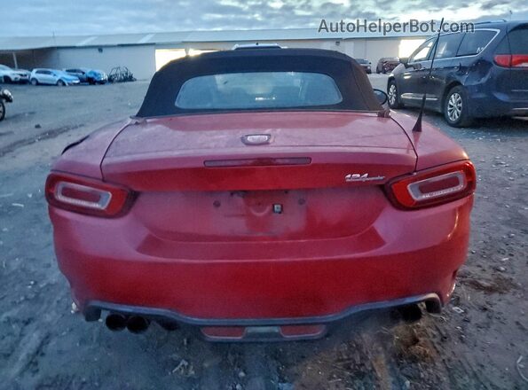 JC1NFAEK7H0118933 2017 FIAT 124 Красный Вид сзади