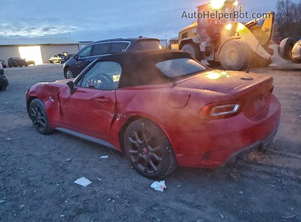 JC1NFAEK7H0118933 2017 FIAT 124 Красный Задняя левая четверть