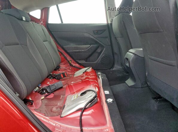 JF1GUABC2S8296973 2025 SUBARU IMPREZA Красный Вид задних сидений