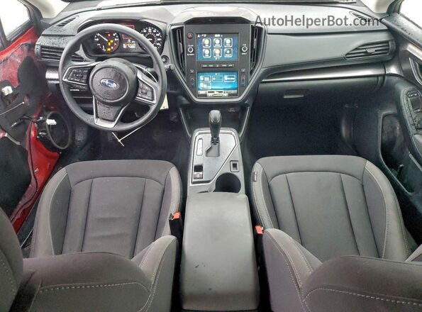 JF1GUABC2S8296973 2025 SUBARU IMPREZA Красный Вид панели приборов