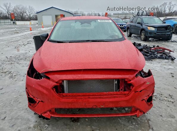 JF1GUABC2S8296973 2025 SUBARU IMPREZA Красный Вид спереди