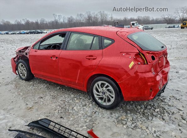 JF1GUABC2S8296973 2025 SUBARU IMPREZA Красный Задняя левая четверть