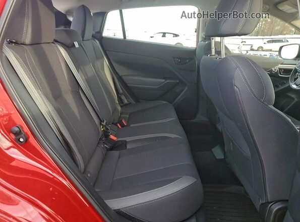 JF1GUABC3S8217259 2025 SUBARU IMPREZA Red Հետևի նստատեղերի տեսք