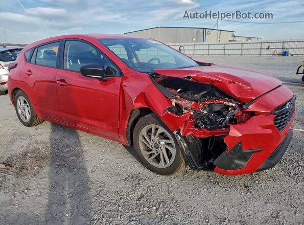 JF1GUABC3S8217259 2025 SUBARU IMPREZA Red Առջևի աջ