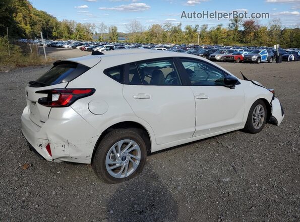 JF1GUABC3S8246521 2025 SUBARU IMPREZA Белый Задняя правая четверть
