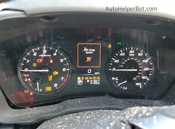 JF1GUABC3S8246521 2025 SUBARU IMPREZA Белый Вид щитка приборов