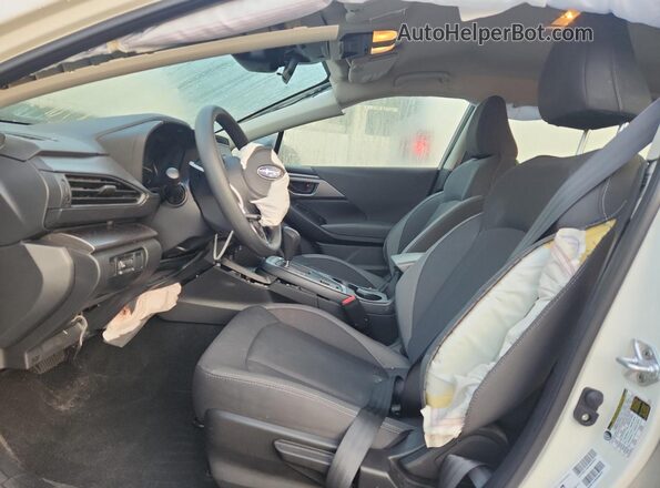 JF1GUABC5R8862814 2024 SUBARU IMPREZA White Вид салону спереду