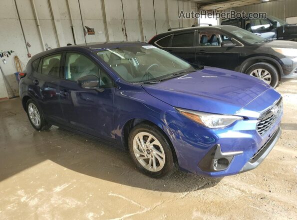 JF1GUABC7S8201727 2025 SUBARU IMPREZA Blue Передня права чверть