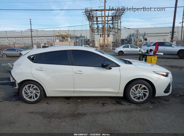 JF1GUABC8S8284746 2025 SUBARU IMPREZA White 360 interior view
