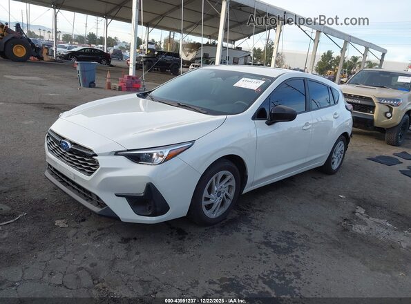 JF1GUABC8S8284746 2025 SUBARU IMPREZA White Front left