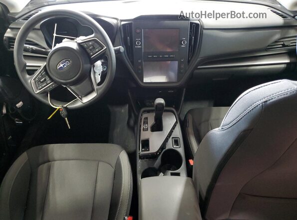 JF1GUABC9R8382999 2024 SUBARU IMPREZA Black წინა პანელის ხედი