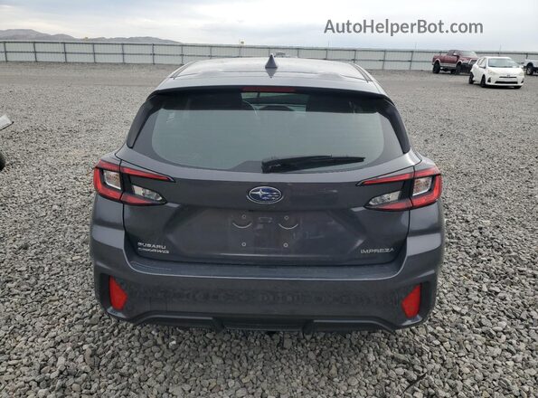 JF1GUABCXR8859407 2024 SUBARU IMPREZA Charcoal Вид ззаду