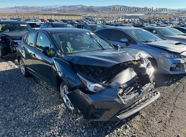 JF1GUABCXR8859407 2024 SUBARU IMPREZA Charcoal Передня права чверть