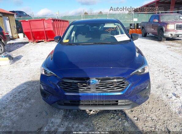 JF1GUABCXS8235242 2025 SUBARU IMPREZA Синий Вид щитка приборов