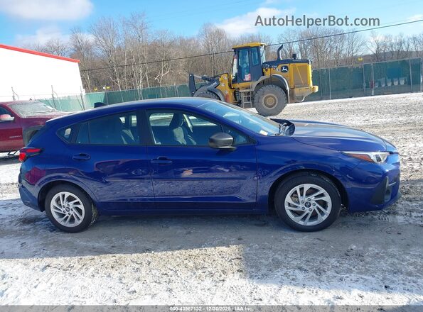 JF1GUABCXS8235242 2025 SUBARU IMPREZA Синий Вид задней части салона