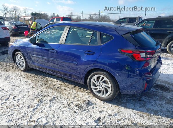 JF1GUABCXS8235242 2025 SUBARU IMPREZA Синий Задняя левая четверть