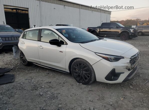 JF1GUHHC2R8374453 2024 SUBARU IMPREZA White Przód prawy