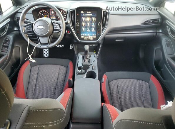 JF1GUHHC2R8374453 2024 SUBARU IMPREZA White Widok deski rozdzielczej