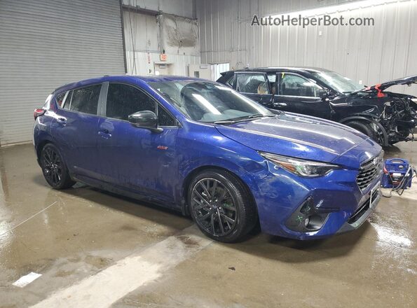 JF1GUHJC6R8366592 2024 SUBARU IMPREZA Blue Delantero derecho