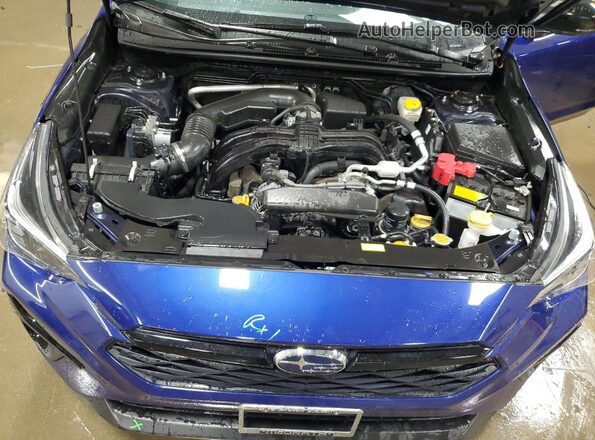 JF1GUHJC6R8366592 2024 SUBARU IMPREZA Blue Vista interior trasera