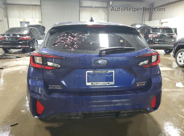 JF1GUHJC6R8366592 2024 SUBARU IMPREZA Blue Vista trasera