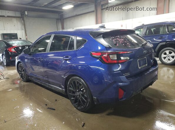 JF1GUHJC6R8366592 2024 SUBARU IMPREZA Blue Trasero izquierdo