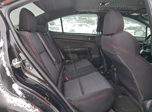 JF1VA1C6XM9800885 2021 SUBARU WRX Black უკანა სავარძლების ხედი