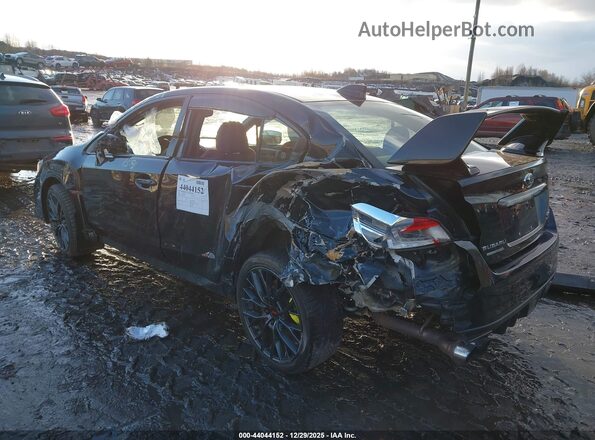 JF1VA2M62J9825294 2018 SUBARU WRX STI Черный Задняя левая четверть